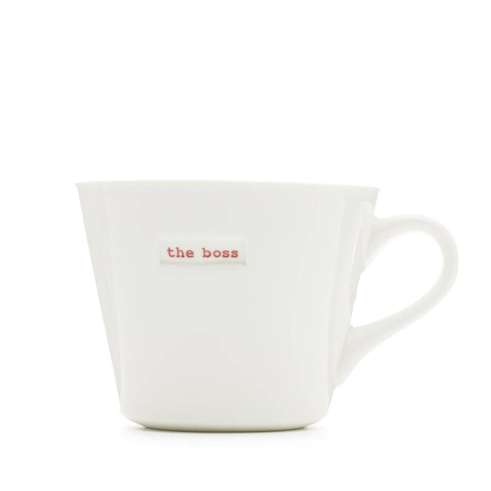 Keith Brymer Jones Mug 350ml - the boss (red)