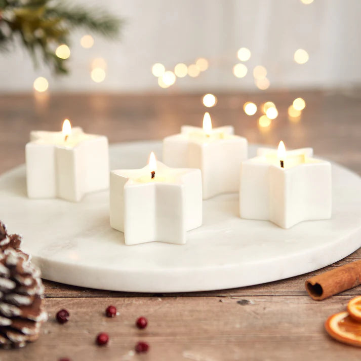 Zesty Lemons Starry Night Candle Set