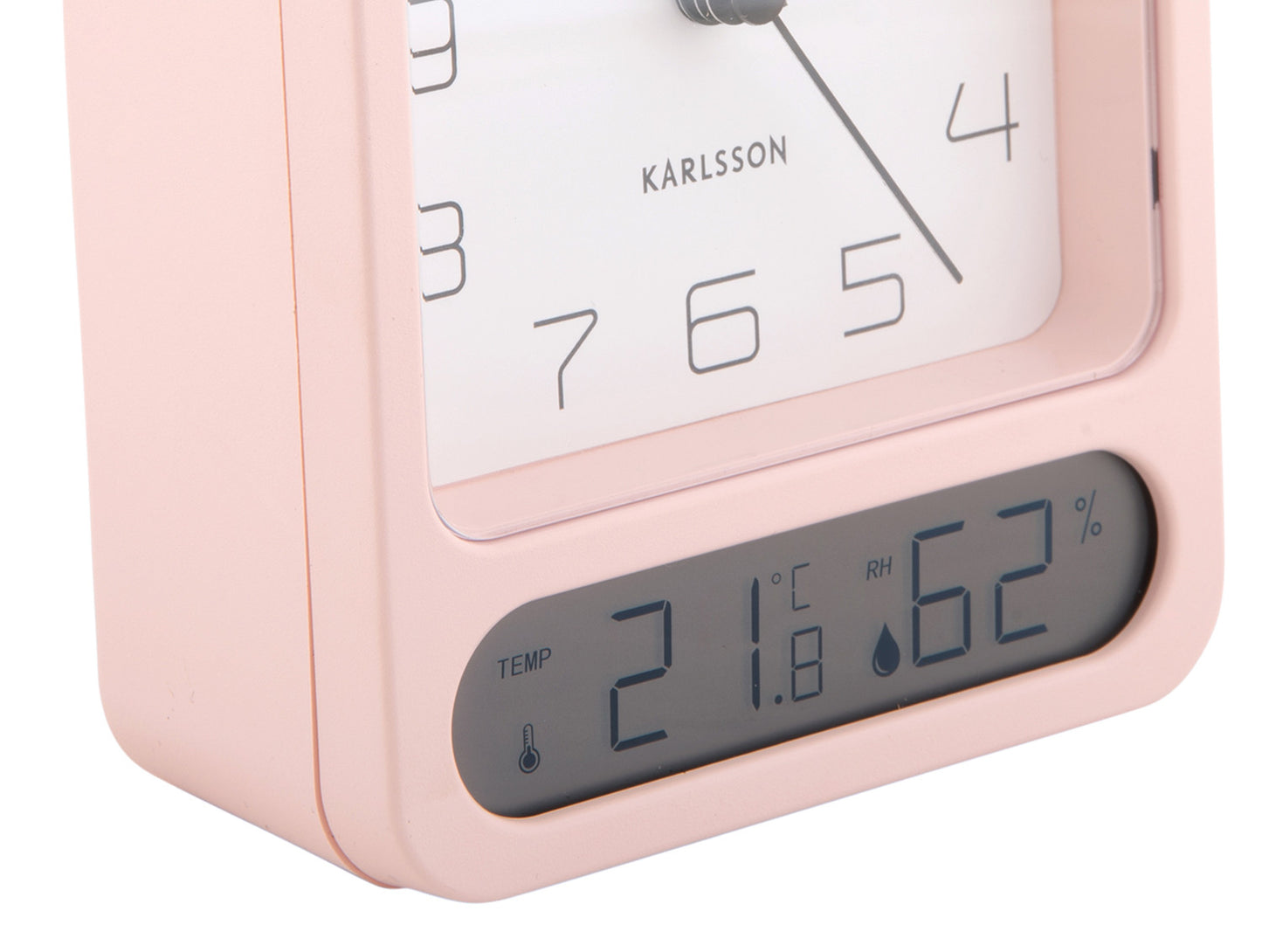 Karlsson - Alarm Clock Duo - Soft Pink