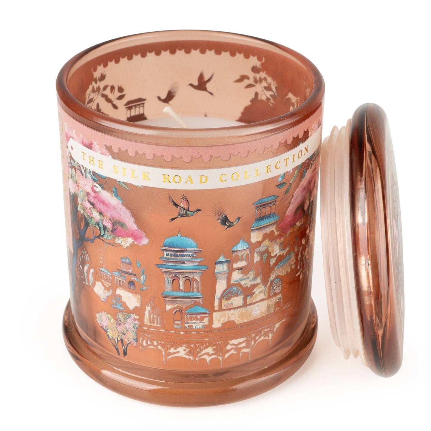 Large Glass Jar Candle - Jhangye