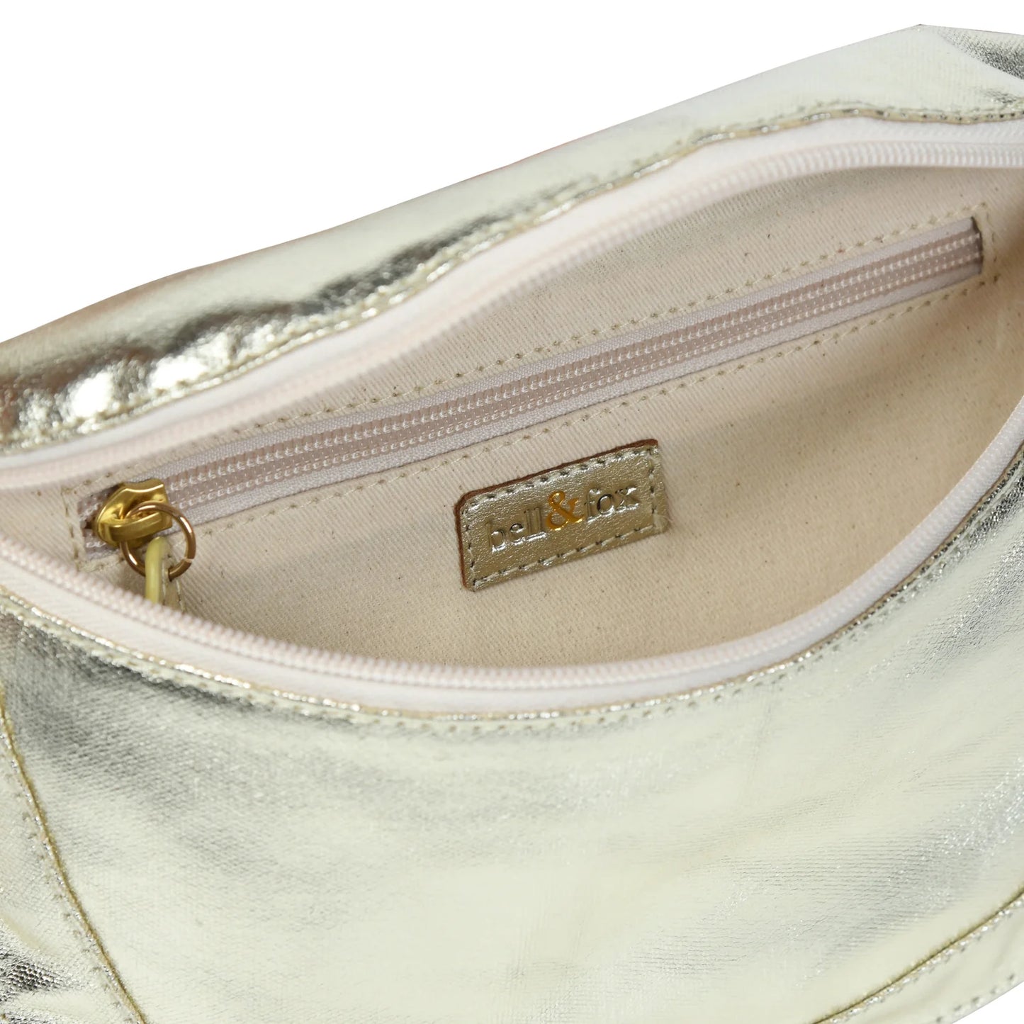 bell&fox - LAINE Crossbody Bag Gold Foil Canvas