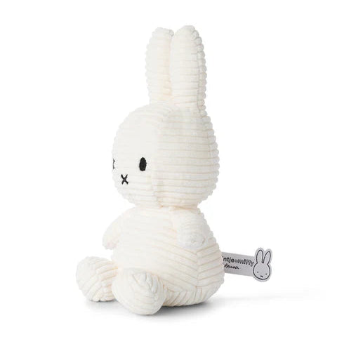 Miffy Corduroy Soft Toy - White - 23cm