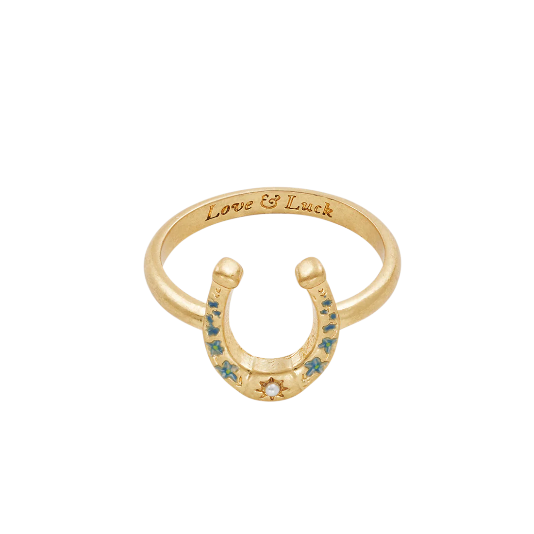 Fable England - Lucky In Love Gold Ring - Two sizes