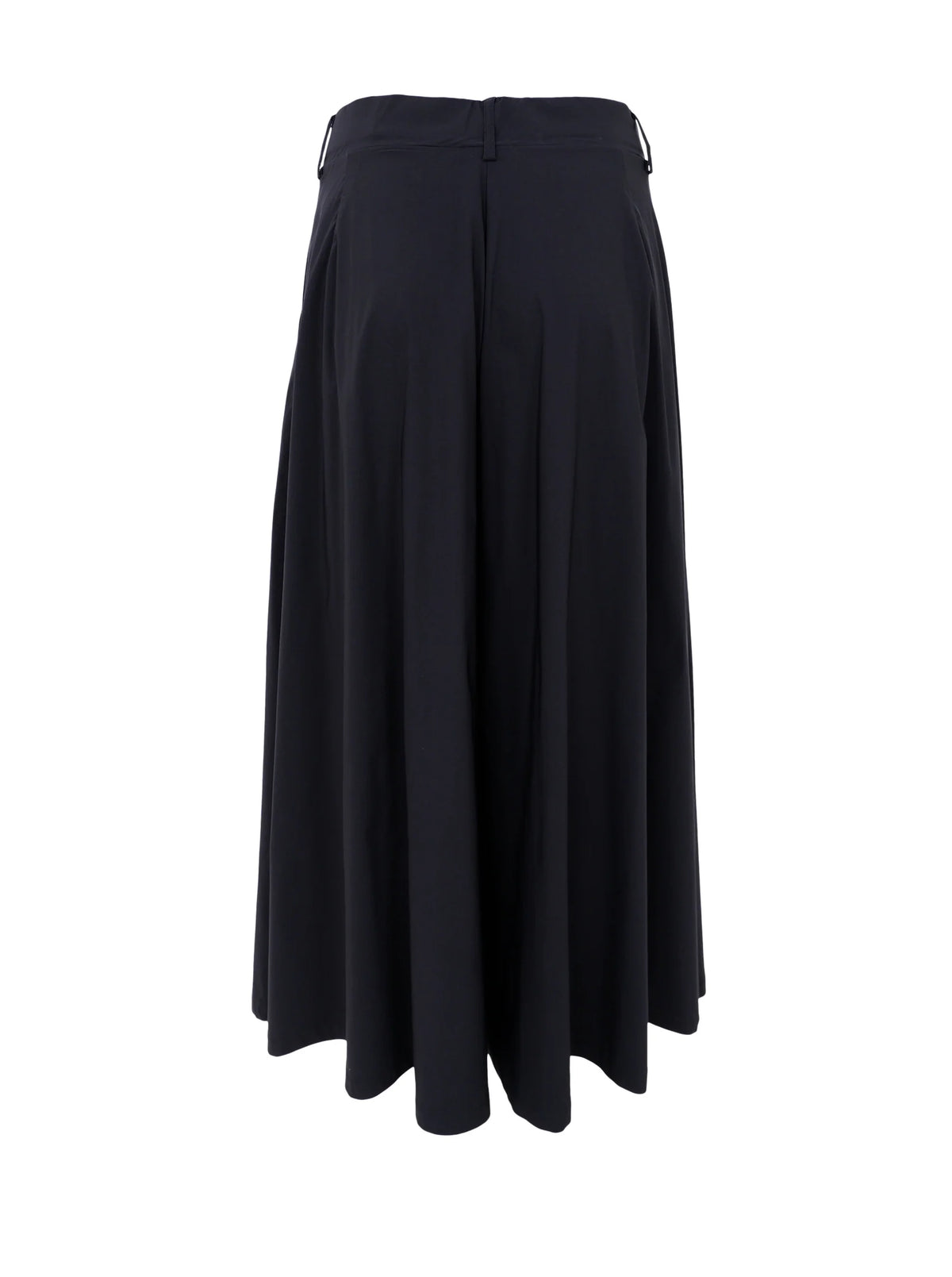 Black Colour - Davina Split Skirt - Black