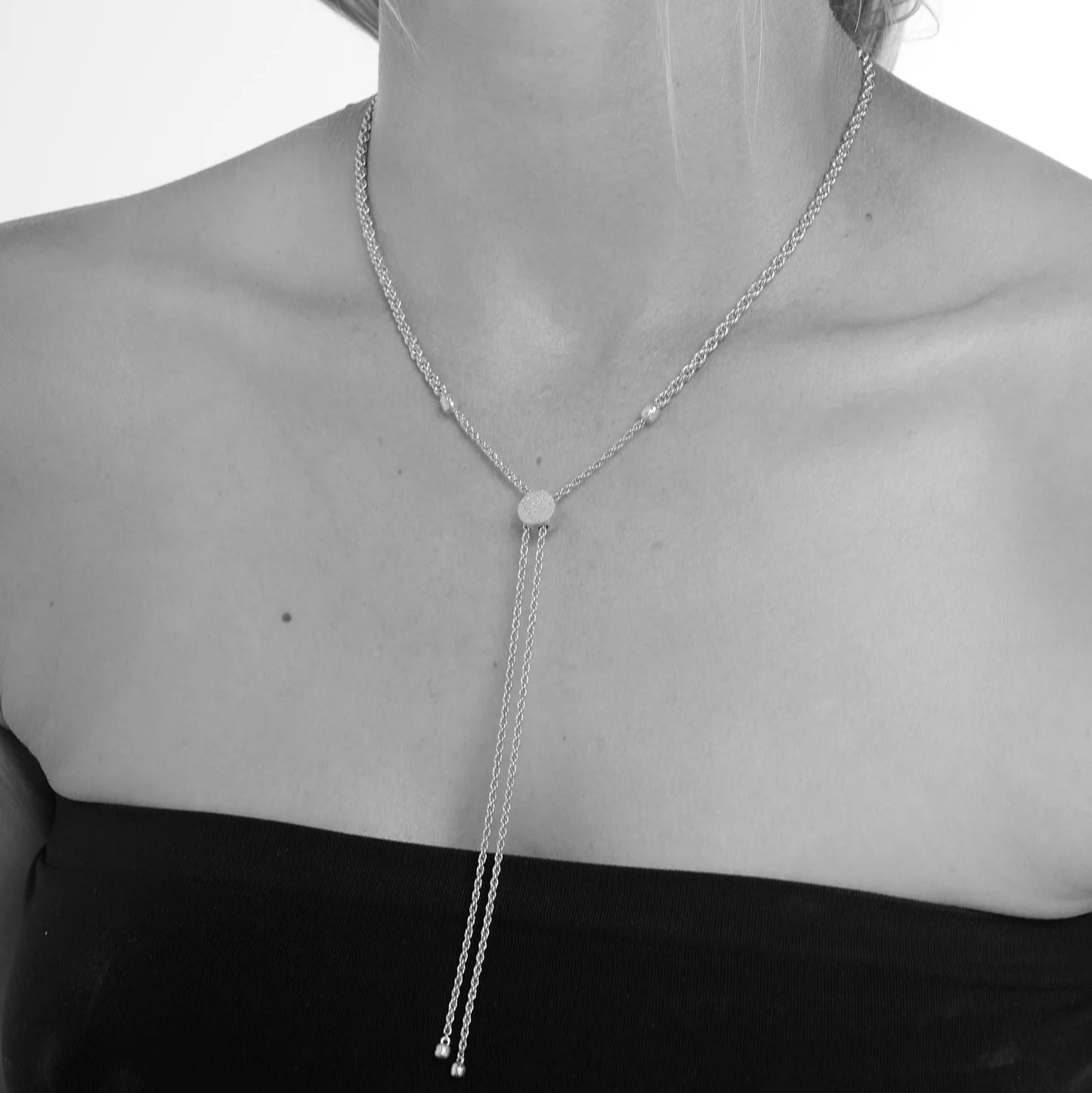 Freedom Necklace in Silver - Tutti & Co.
