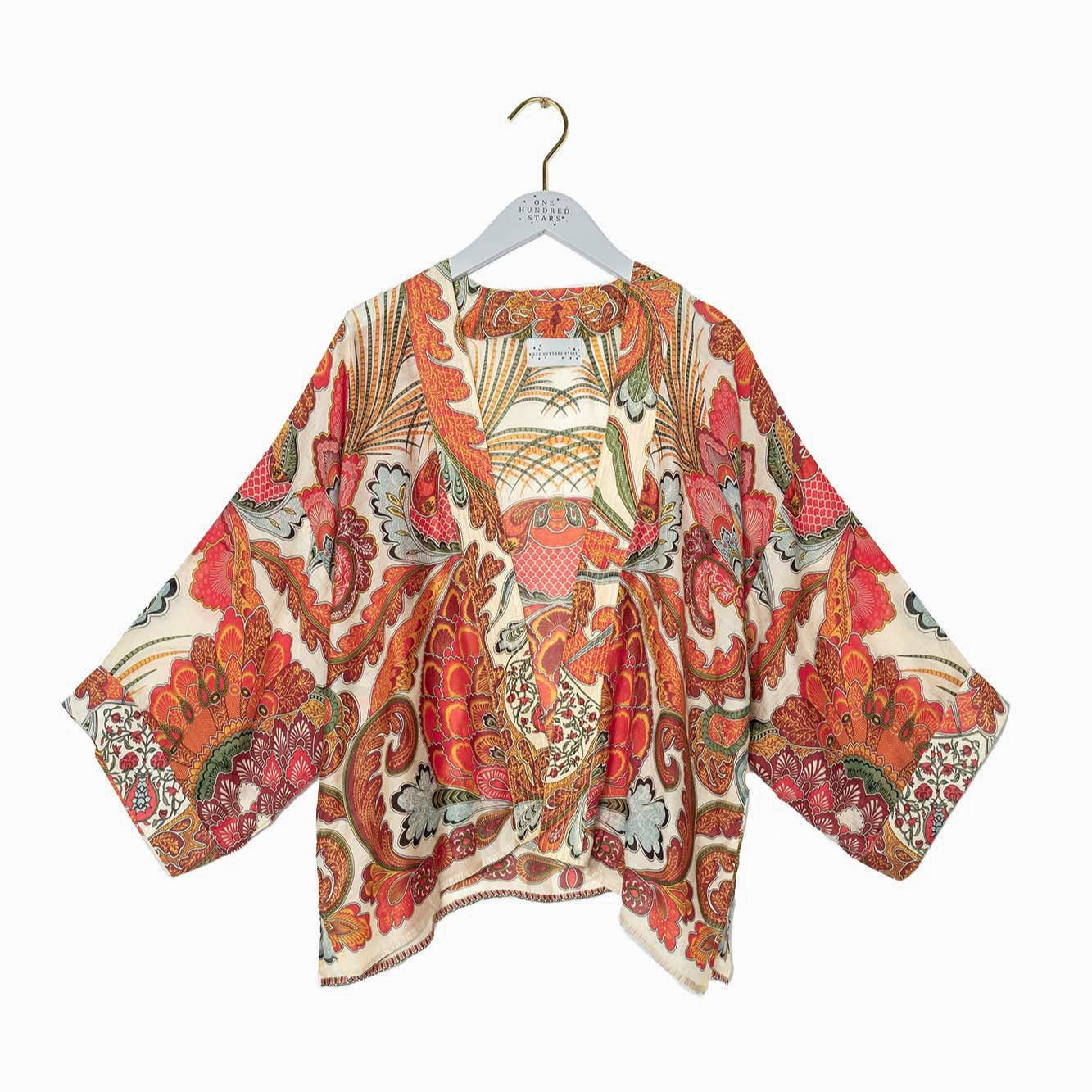 Fiesta Orange Kimono