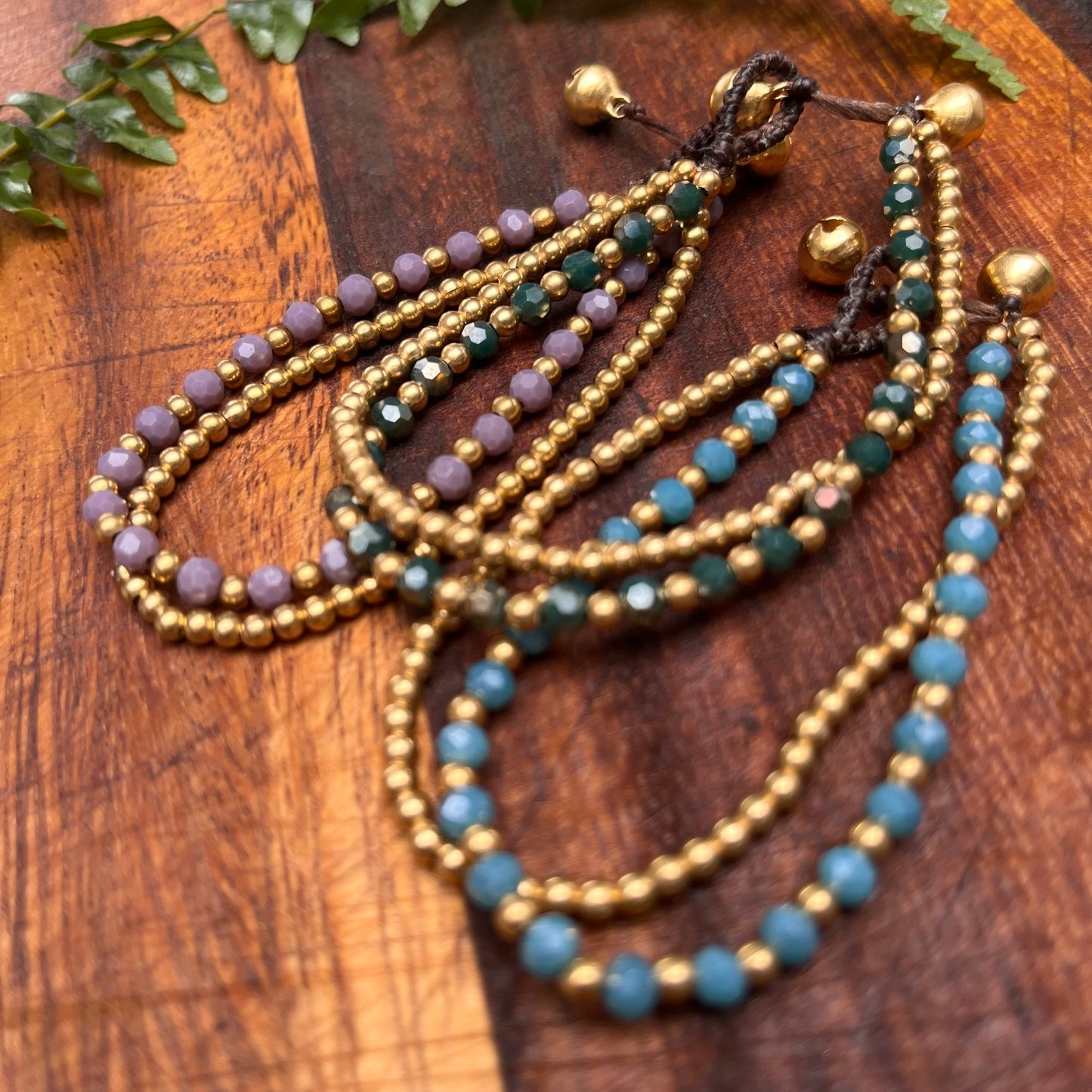 Sun & Cee DeDe Double Beeded Bracelet