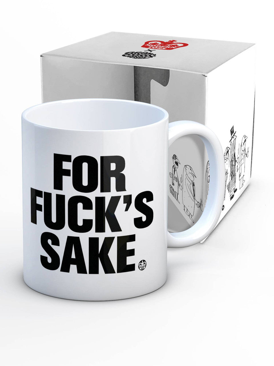 Boxed Rude Mug - For F*cks Sake