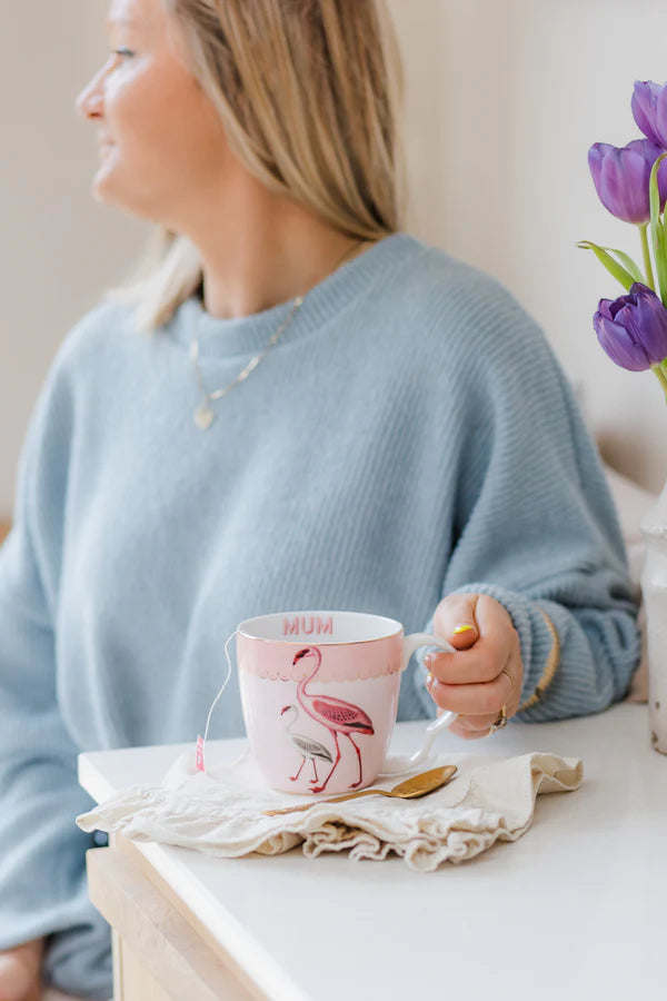 Yvonne Ellen Large Flamingo Mug - Mum