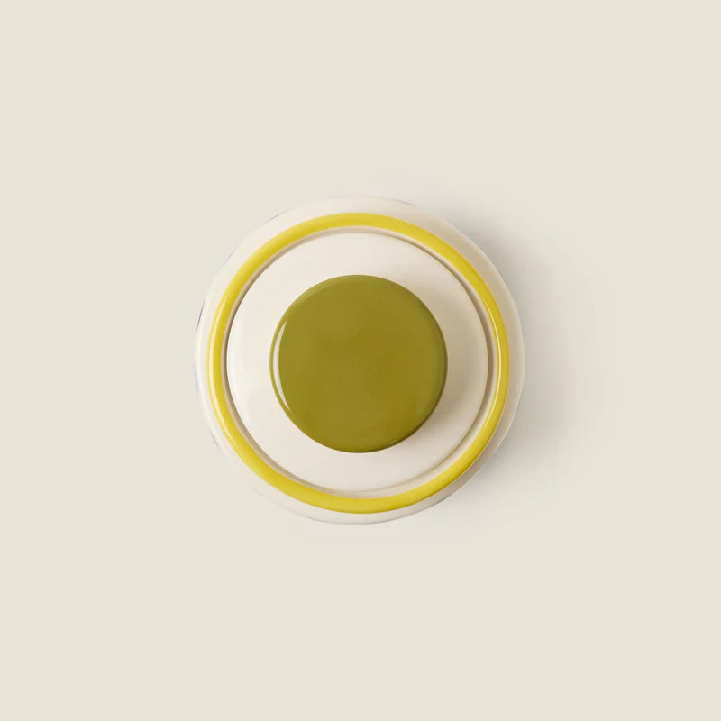 Orla Kiely - Retro Stripe Storage Jar - Yellow