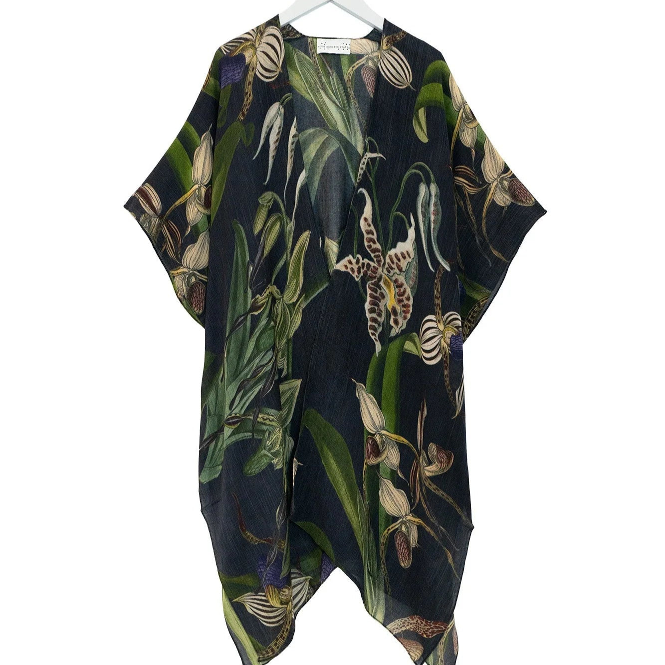 Orchid Black Wool Throwover