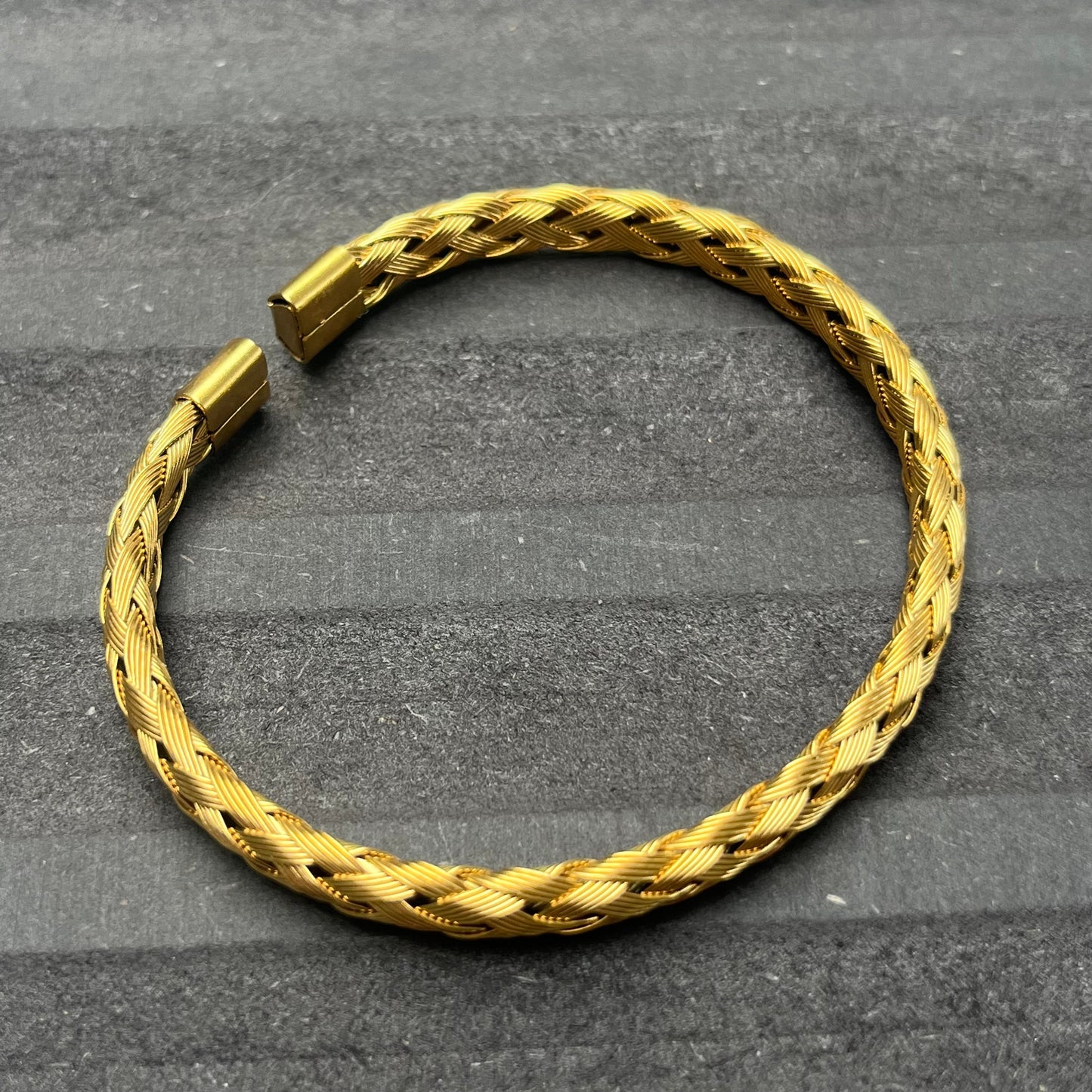 Sons Limited - Paris Plait Cuff Bracelet - Gold