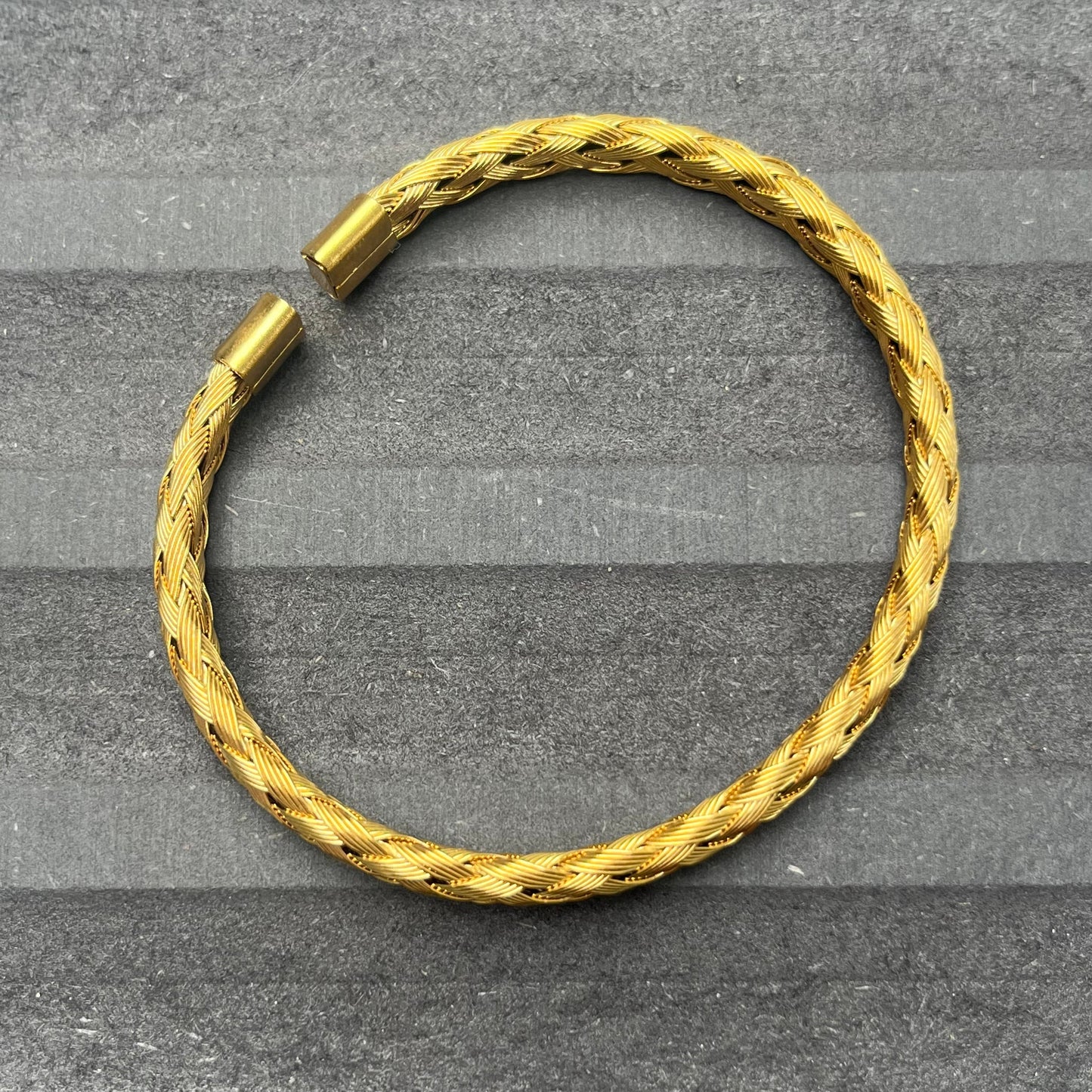 Sons Limited - Paris Plait Cuff Bracelet - Gold