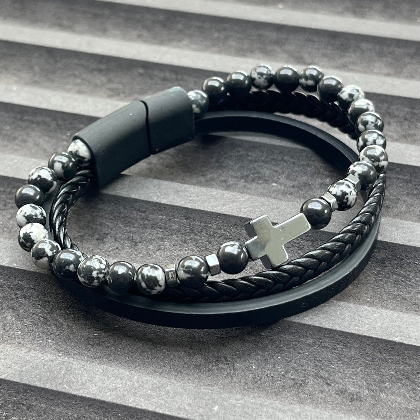 Sons Limited - Rome Triple Bracelet - Snow
