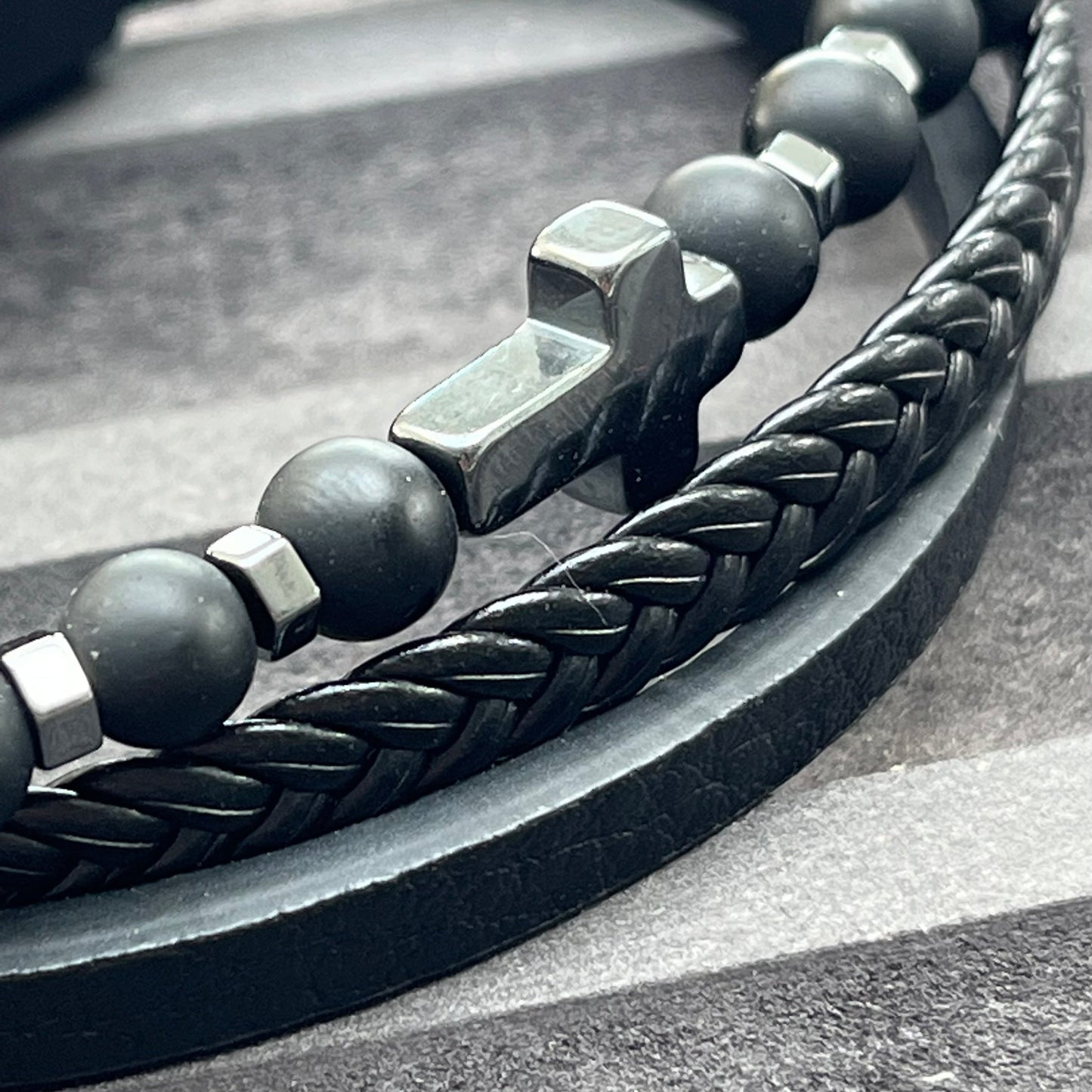 Sons Limited - Rome Triple Bracelet - Frosted