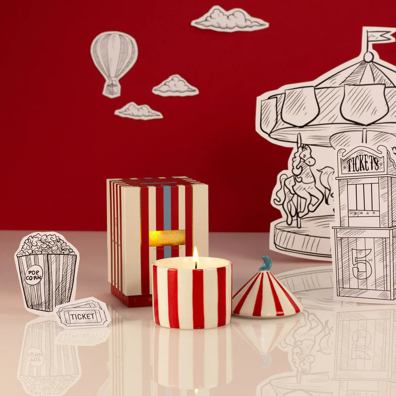 Carnival Collection Candle - Zesty Lemons - Plum & Pomegranite
