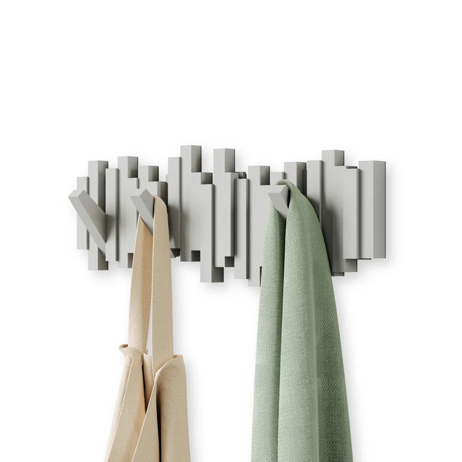 Sticks 5 Wall Multi Hook - Grey