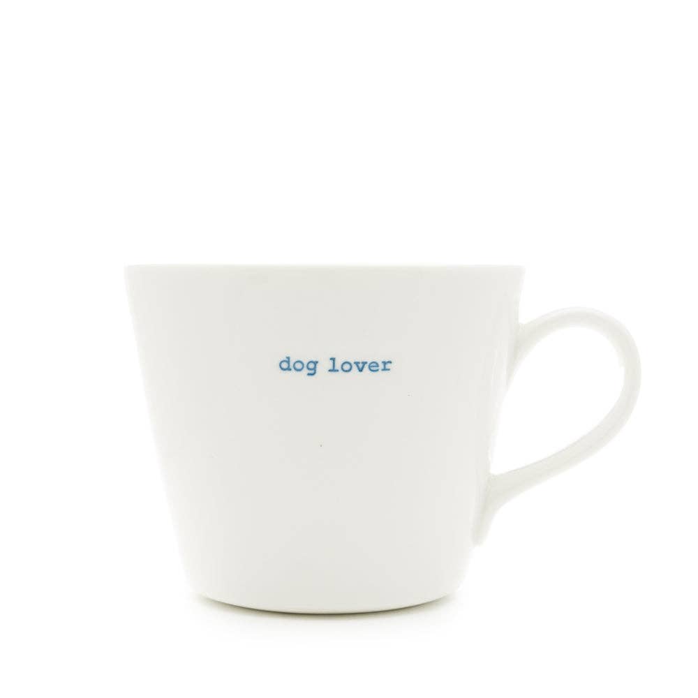 Keith Brymer Jones Mug 350ml- dog lover (blue)