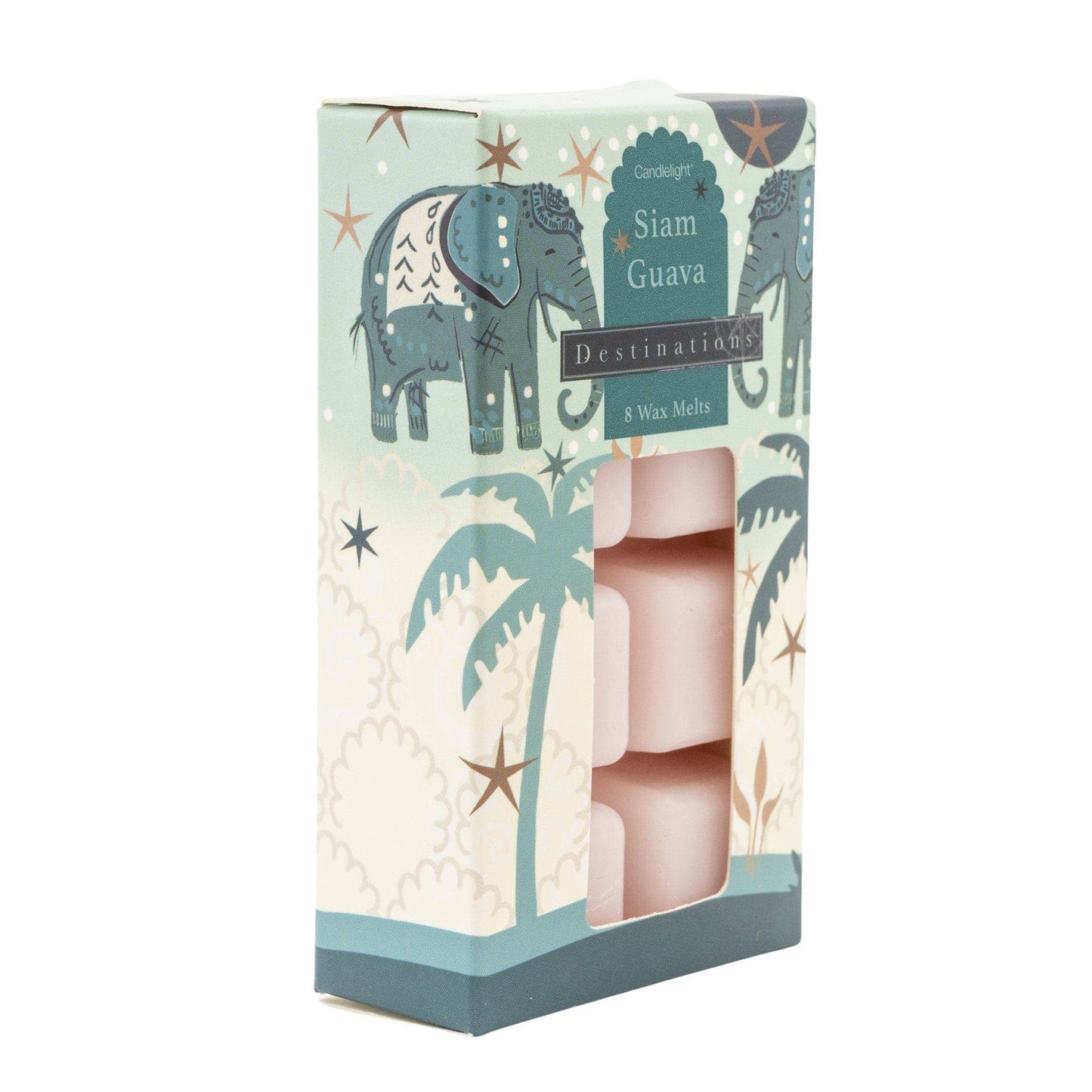 Siam Guava 8 Wax Melts with Thai Flower Market Scent 12PK