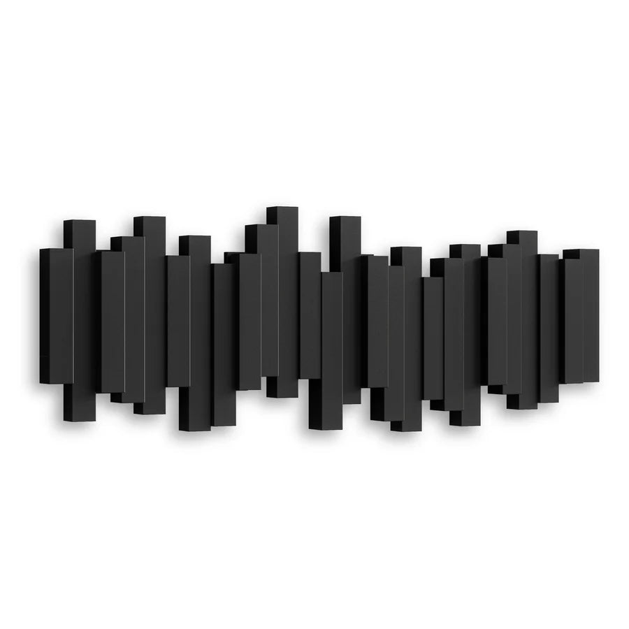 Sticks 5 Wall Multi Hook - Black