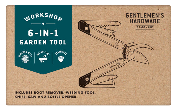 Gentlemen's Hardware 6-in-1 Garden Multi Tool