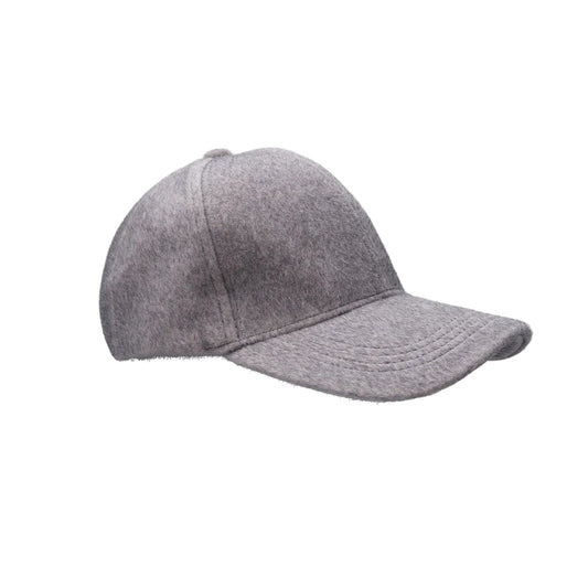 Black Colour Tanya Cap - Light Grey