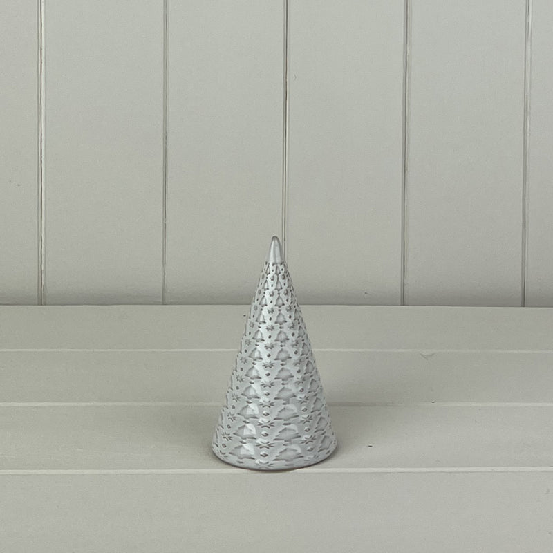 Glazed Ceramic Tree Ornament - 3 sizes