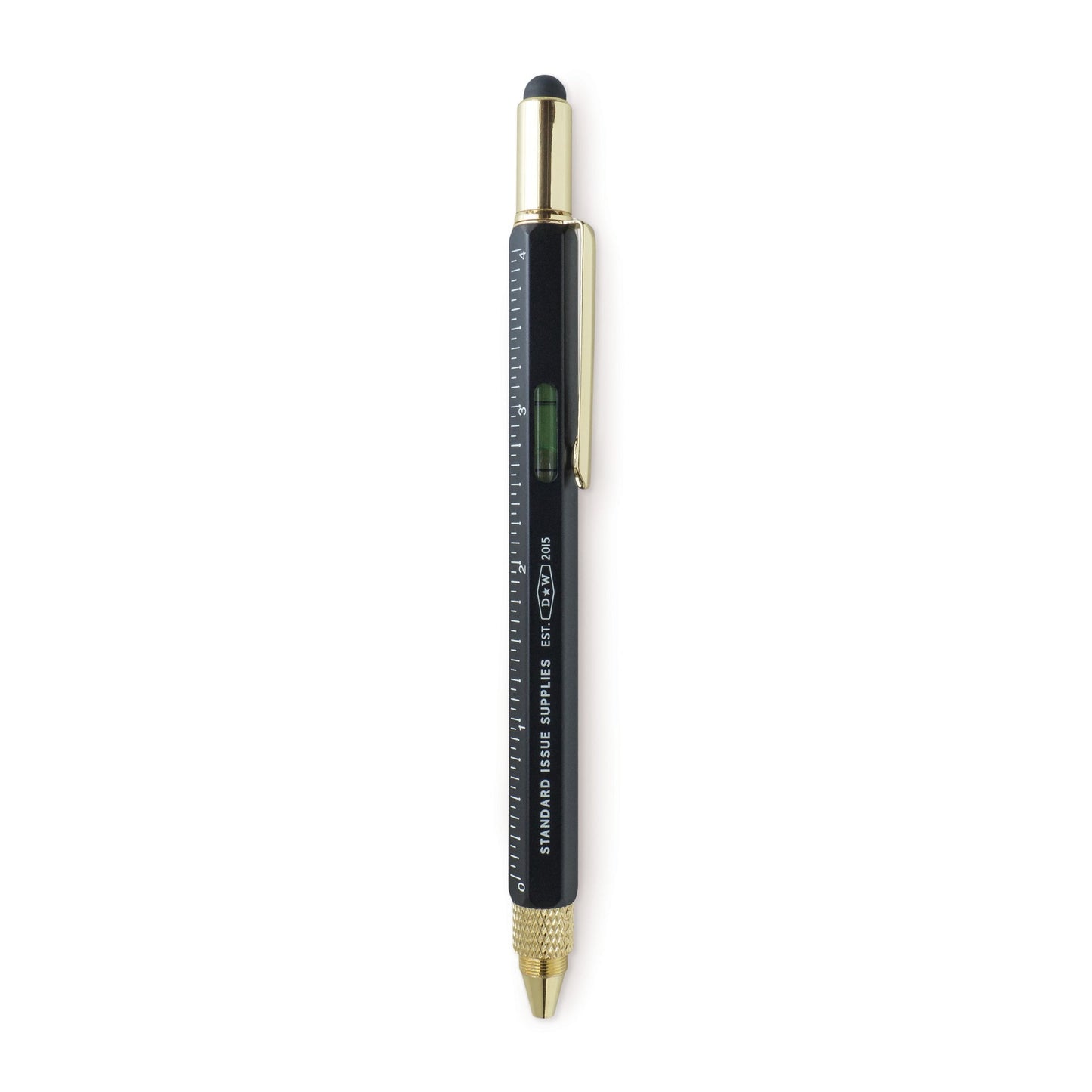 Black 6-in-1 Tool Multi Pen-black flamingo store