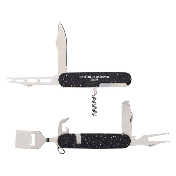 Gentlemen's Hardware Cheese & Wine 8-in-1 Multi Tool in gift box - black flamingo store