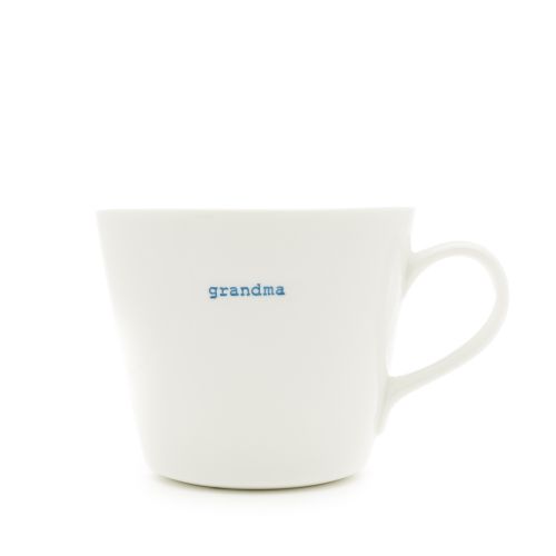 Keith Brymer Jones retro word range "grandma" mug - black flamingo store