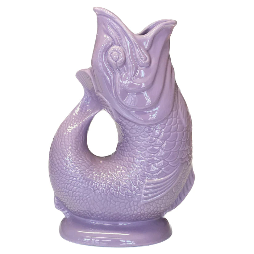 BACK IN STOCK : The Original Gluggle Jug Pitcher Vase in Various Colours and 3 sizesj-black flamingo store