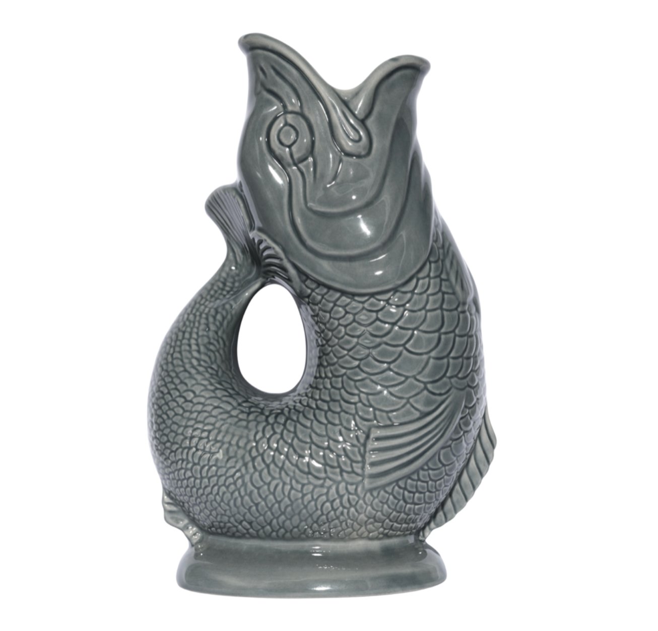 BACK IN STOCK : The Original Gluggle Jug Pitcher Vase in Various Colours and 3 sizesj-black flamingo store