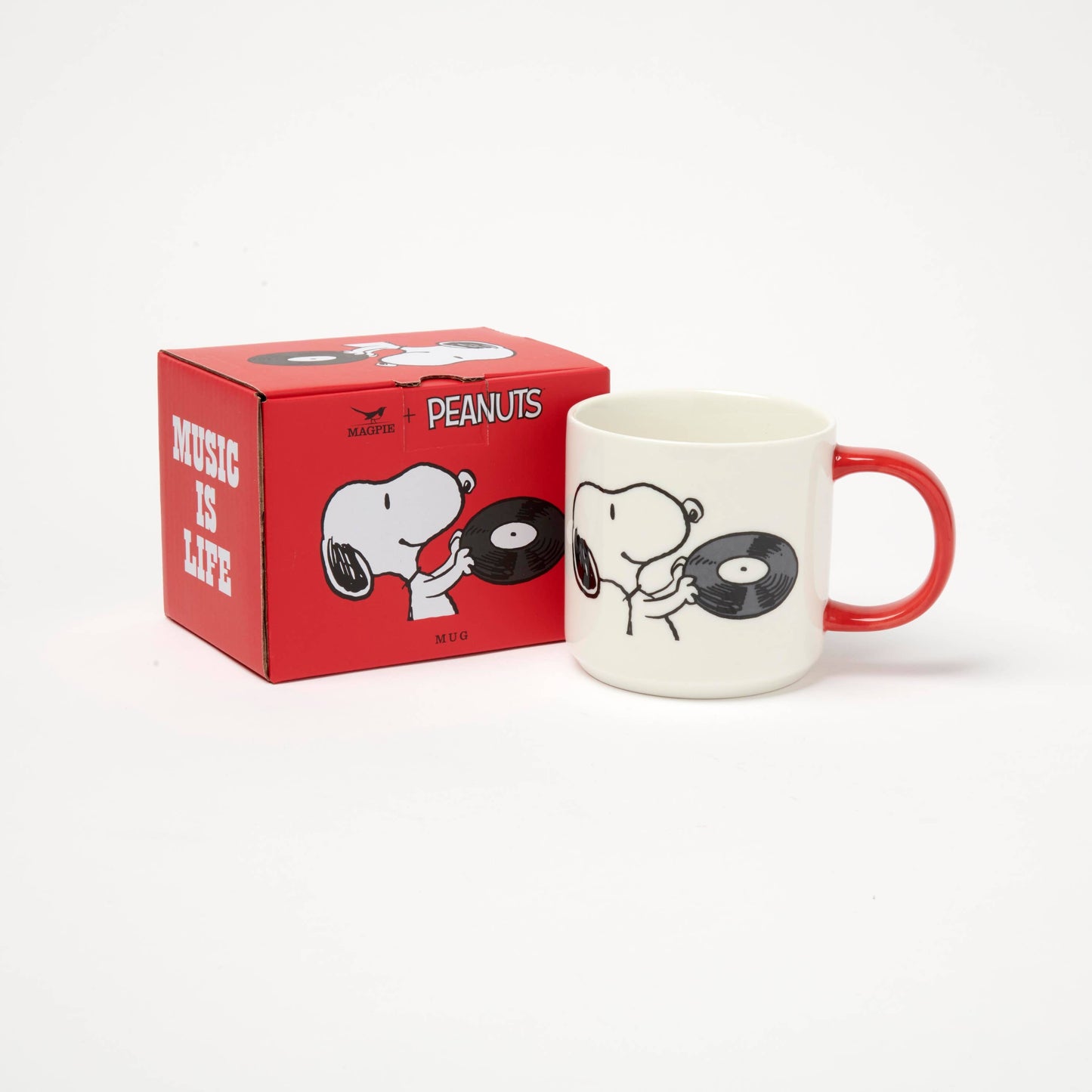 Peanuts Mug Music is Life - Vinyl