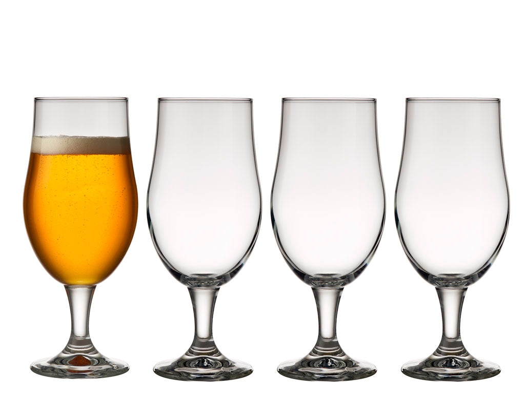 Lyngby Glass Beer Glasses