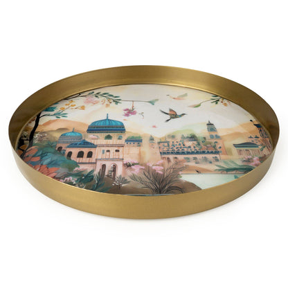 Metal Tray - Jhangye