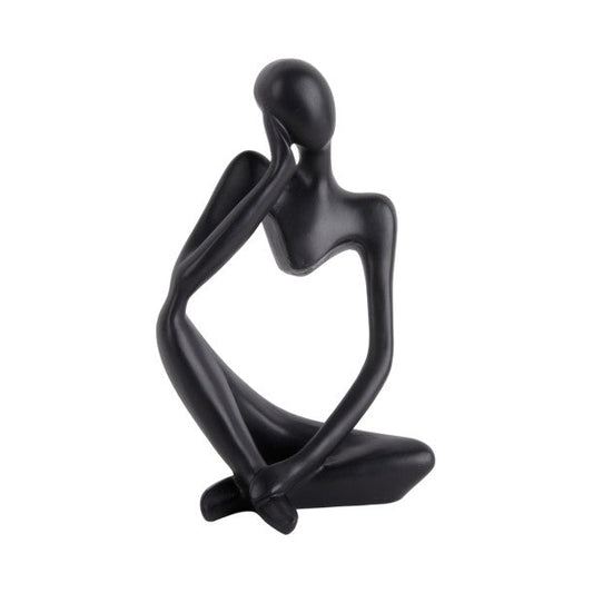 Present Time - Statue Imagine in Black