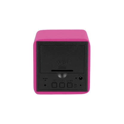 Karlsson - Alarm Clock Spry Square - Bright Pink