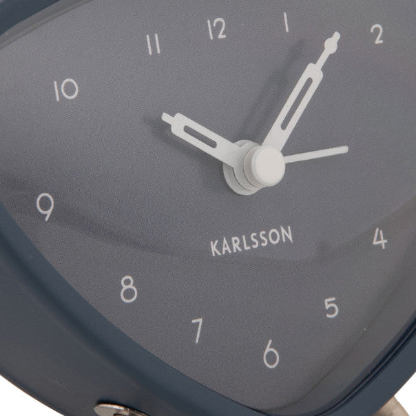 Karlsson - Alarm Clock Triangle - Dark Grey