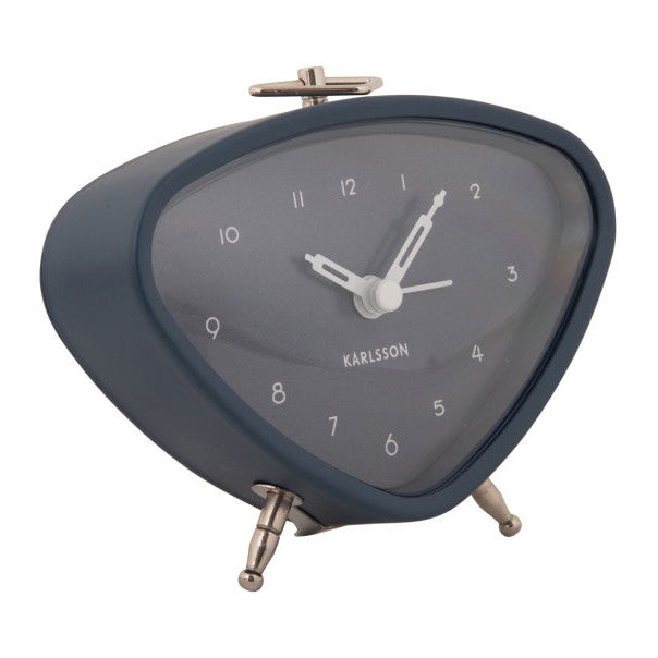 Karlsson - Alarm Clock Triangle - Dark Grey