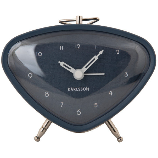 Karlsson - Alarm Clock Triangle - Dark Grey