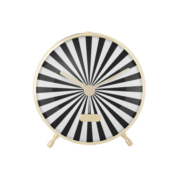 Karlsson - Alarm Clock Candy Swirl - Black and White