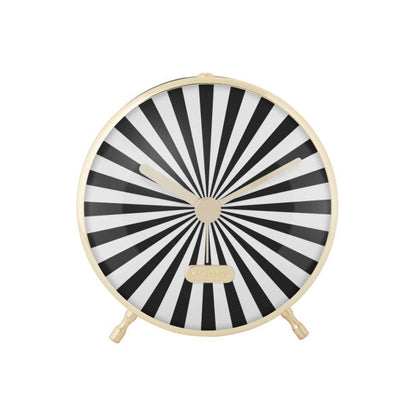 Karlsson - Alarm Clock Candy Swirl - Black and White