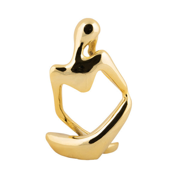 Present Time - Statue Imagine in Gold