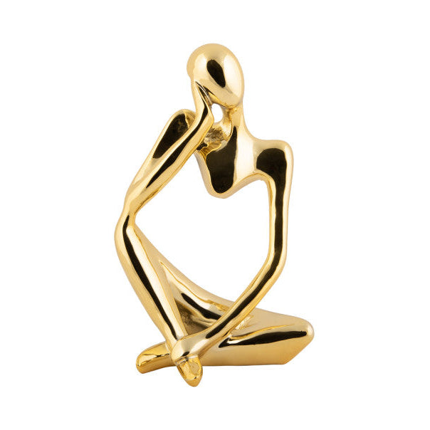 Present Time - Statue Imagine in Gold