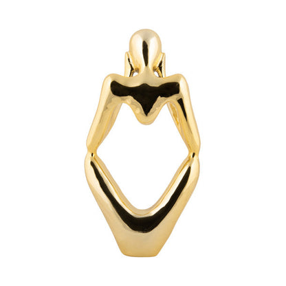 Present Time - Statue Imagine in Gold
