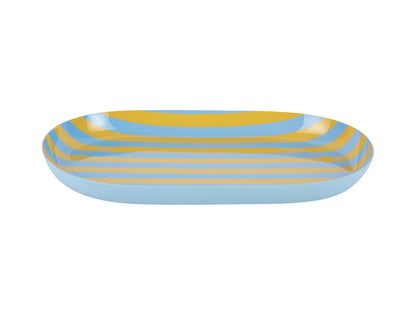 Small Oval Striped Tray - Various