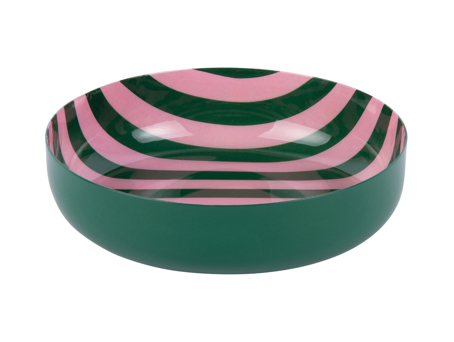 Round Striped Summer Bowl - Various