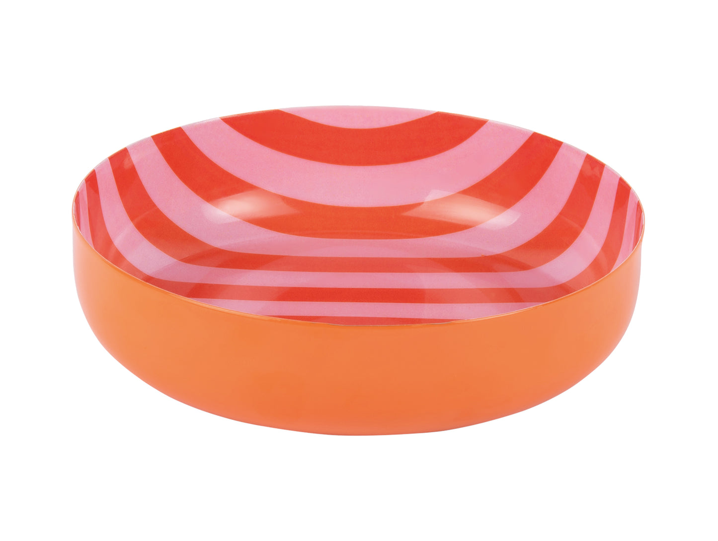 Round Striped Summer Bowl - Various