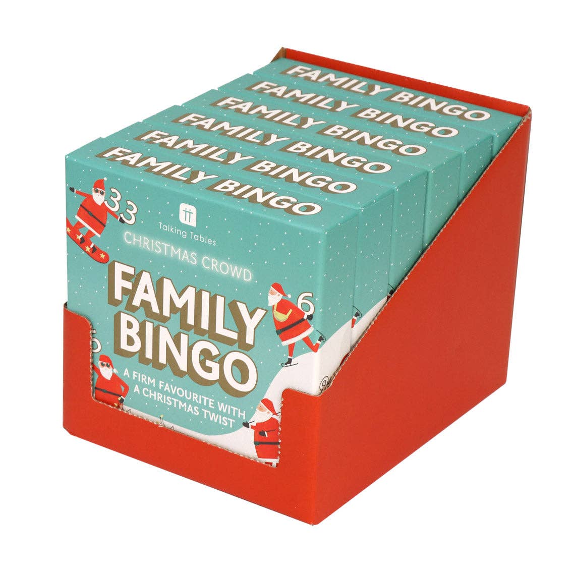 Christmas Family Bingo Game