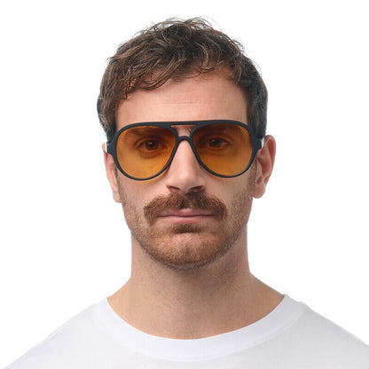 OKO21-BK-YE  Alessio - Black - Yellow Lense